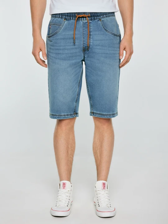 Zdjęcie produktu szorty męskie jeansowe niebieskie parker 445 Big Star