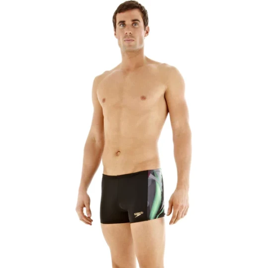 Zdjęcie produktu Szorty męskie TurboForce Placement Panel Aquashort Speedo Czarny