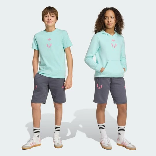 Zdjęcie produktu Szorty Messi Kids Adidas Aurora Onix