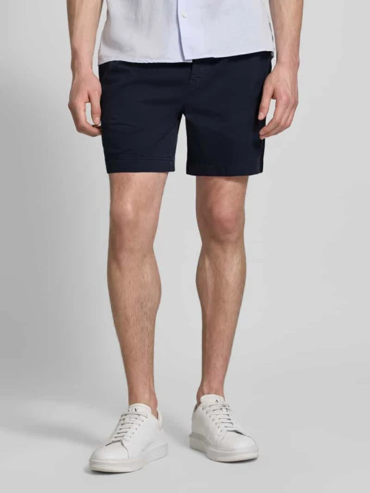 Zdjęcie produktu Szorty o kroju regular fit z elastycznym pasem model 'SUNFADED' Gant Granatowy