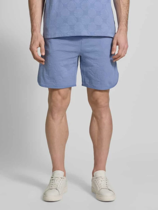 Zdjęcie produktu Szorty o kroju regular fit z Mieszanka bawełny Model 'JT_Member Short' Boss Niebieski