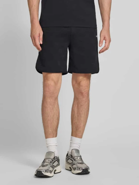 Zdjęcie produktu Szorty o kroju regular fit z Mieszanka bawełny Model 'JT_Member Short' Boss Czarny