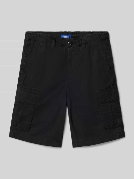 Zdjęcie produktu Szorty o kroju regular fit z naszywką z logo model 'Cole' Jack&Jones Czarny
