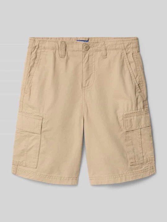 Zdjęcie produktu Szorty o kroju regular fit z naszywką z logo model 'Cole' Jack&Jones Beżowy