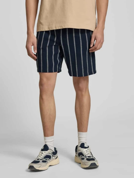 Zdjęcie produktu Szorty o kroju regular fit z tunelem Jack&Jones Granatowy