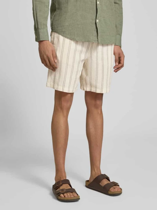 Zdjęcie produktu Szorty o kroju regular fit z tunelem Jack&Jones Beżowy