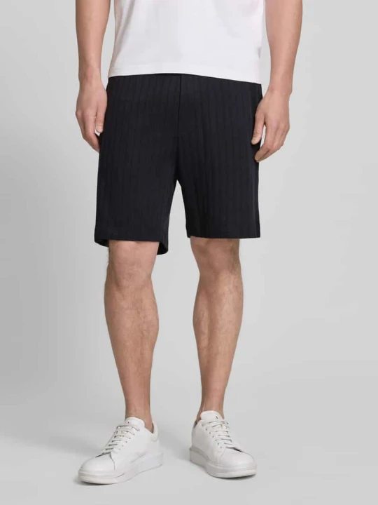 Zdjęcie produktu Szorty o kroju regular fit z tunelem model 'JUANITO' JOOP! Granatowy