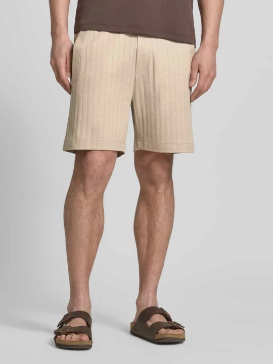 Zdjęcie produktu Szorty o kroju regular fit z tunelem model 'JUANITO' JOOP! Beżowy