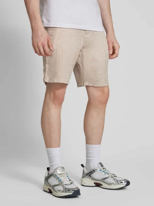 Zdjęcie produktu Szorty o kroju regular fit z tunelem model ‘MYKONOS’ Jack&Jones Beżowy