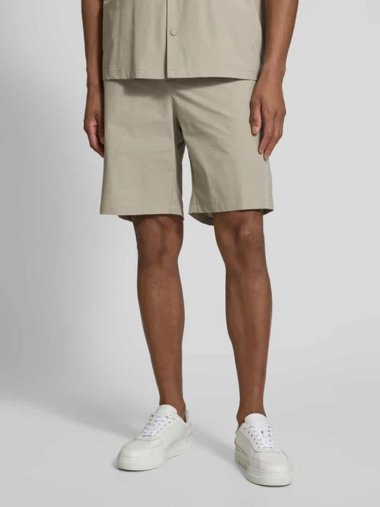 Zdjęcie produktu Szorty o kroju regular fit z wpuszczanymi kieszeniami Jake*s Khaki