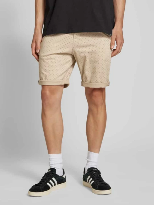 Zdjęcie produktu Szorty o kroju regular fit z wpuszczanymi kieszeniami model ‘BOWIE’ Jack&Jones Beżowy