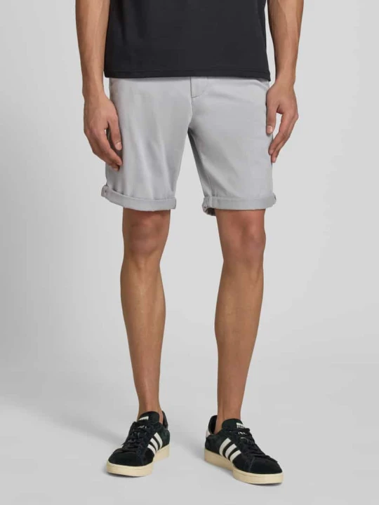 Zdjęcie produktu Szorty o kroju regular fit z wpuszczanymi kieszeniami model 'BOWIE' Jack&Jones Średnioszary