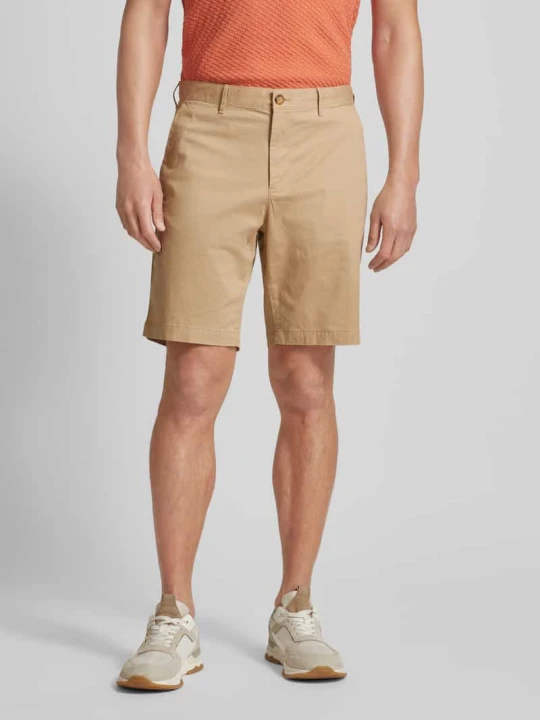 Zdjęcie produktu Szorty o kroju regular fit ze szlufkami na pasek Michael Kors Khaki