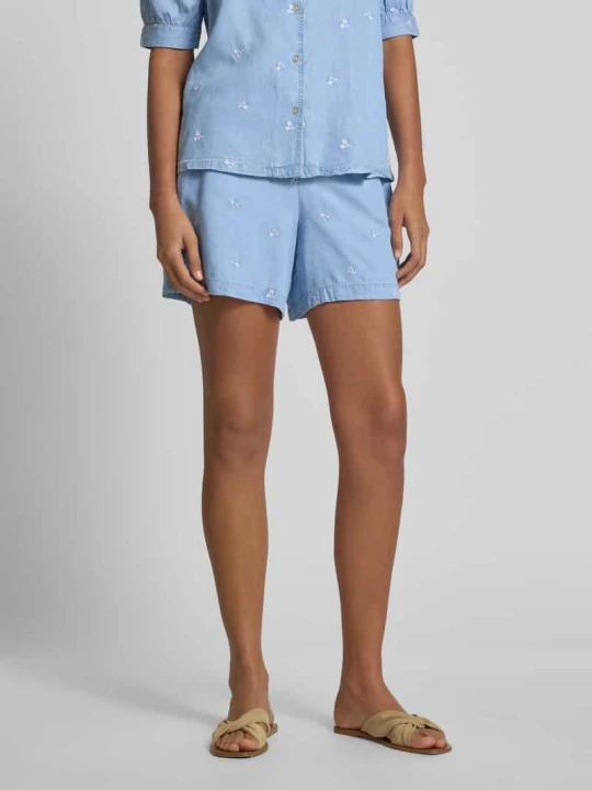 Zdjęcie produktu Szorty o kroju relaxed fit z elastycznym pasem model ‘KOSMO’ B.Young Niebieski