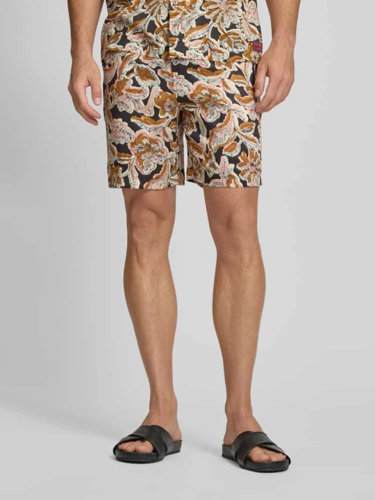 Zdjęcie produktu Szorty o kroju relaxed fit z lyocellu model 'FAVE' Scotch & Soda Camel