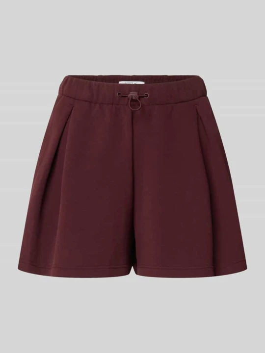 Zdjęcie produktu Szorty o kroju relaxed fit z mieszanki bawełny Lacoste Bordowy