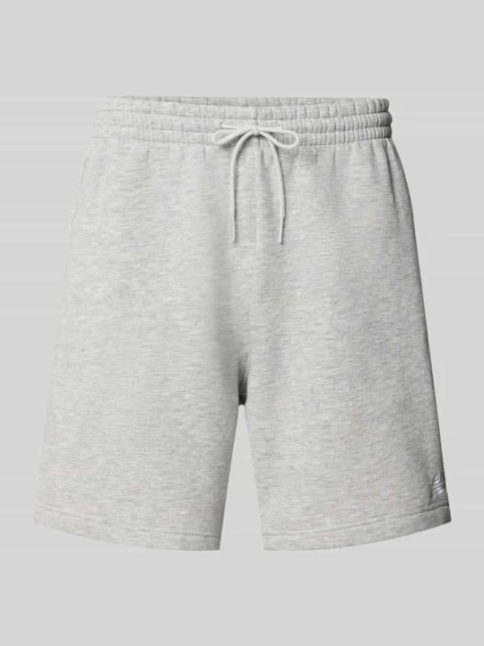 Zdjęcie produktu Szorty o kroju relaxed fit z wyhaftowanym logo New Balance Jasnoszary