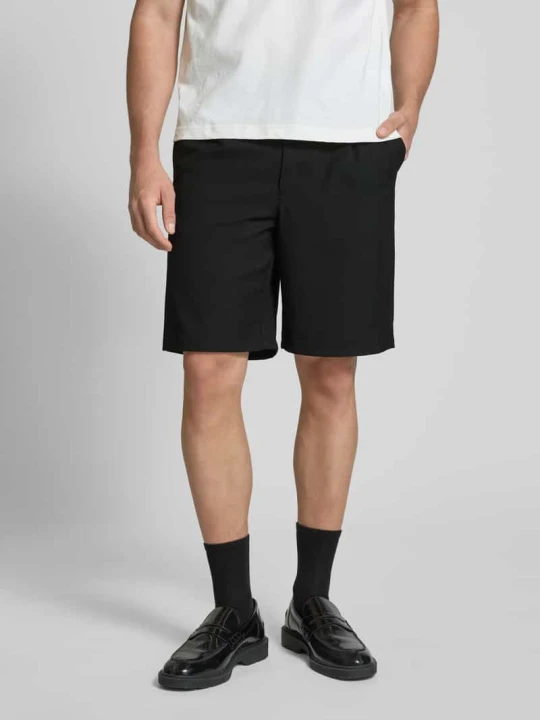 Zdjęcie produktu Szorty o kroju slim fit z kieszeniami z tyłu model ‘LOU’ Only & Sons Czarny