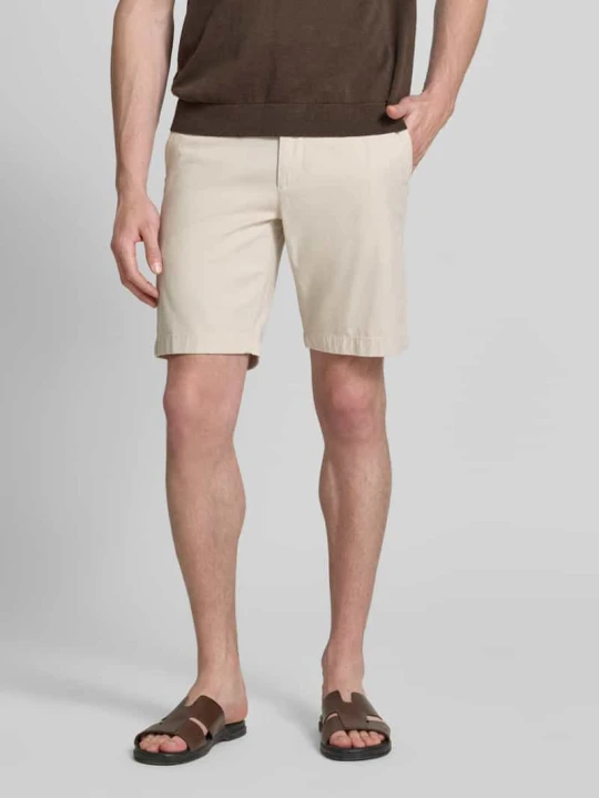 Zdjęcie produktu Szorty o kroju slim fit z mieszanki bawełny model 'SALO' Marc O'Polo Beżowy