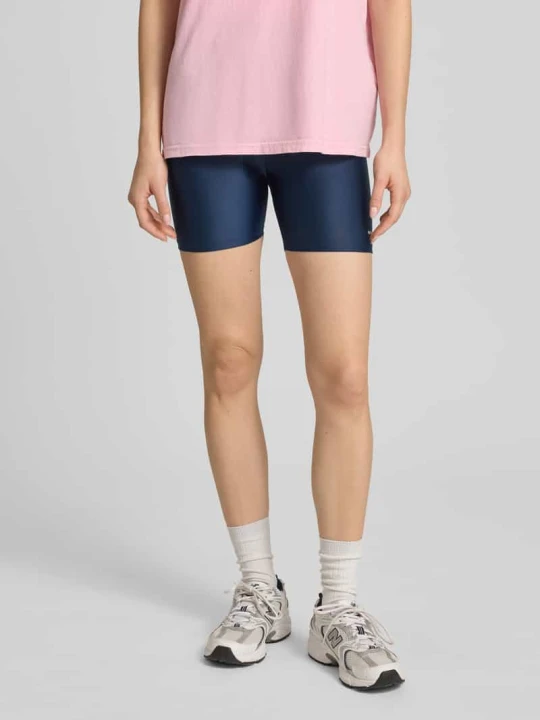 Zdjęcie produktu Szorty o kroju slim fit z nadrukiem z logo model 'Fairmont' P.E Nation Ciemnoniebieski