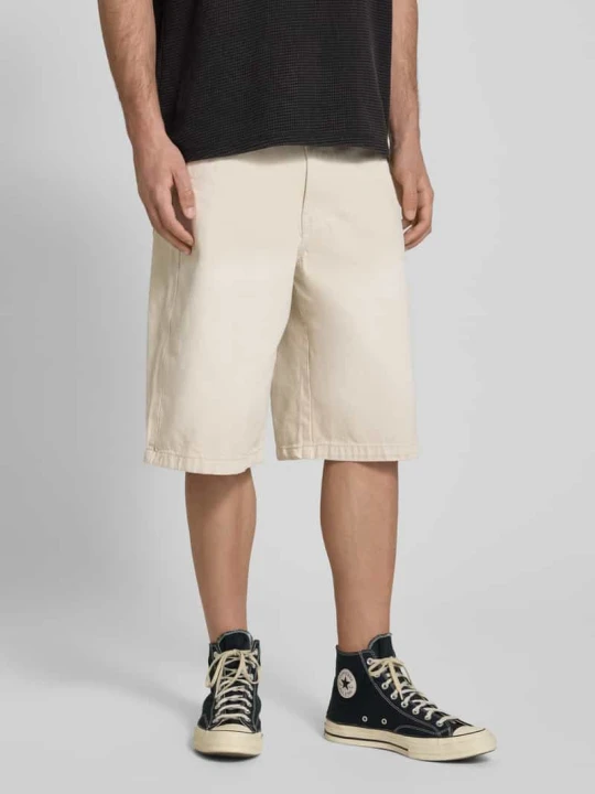 Zdjęcie produktu Szorty o kroju straight fit w stylistyce dżinsu model 'Kolar' Pegador Écru