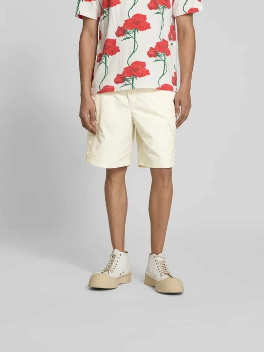 Zdjęcie produktu Szorty o kroju straight fit z kieszeniami cargo Kenzo Écru