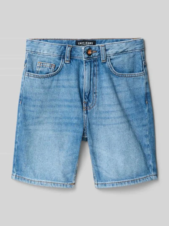Zdjęcie produktu Szorty o kroju straight fit z naszywką z logo Cars Niebieski