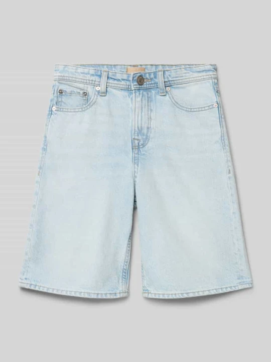 Zdjęcie produktu Szorty o kroju straight fit z naszywką z logo model 'Alex' Jack&Jones Jasnoniebieski