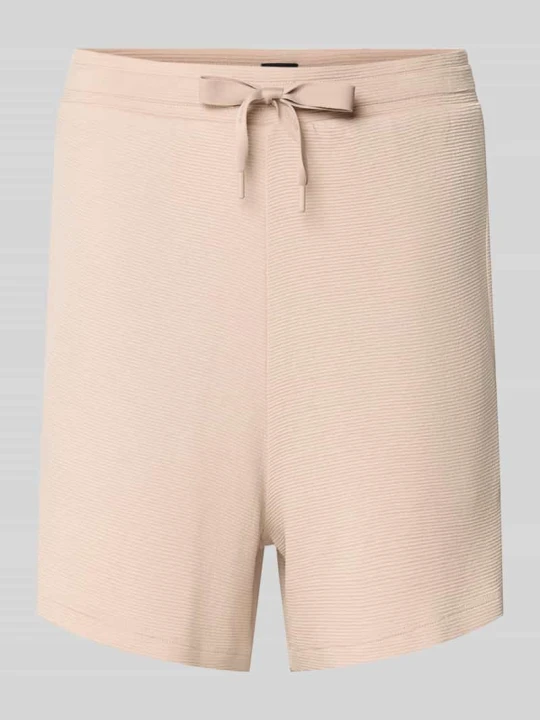 Zdjęcie produktu Szorty od piżamy o kroju comfort fit z mieszanki modalu Boss Beżowy