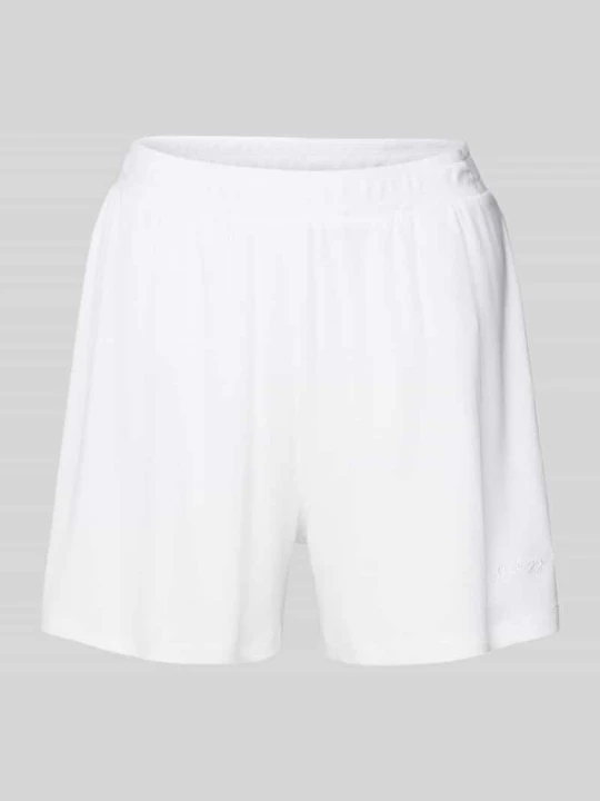 Zdjęcie produktu Szorty od piżamy o kroju relaxed fit z wyhaftowanym logo model ‘LIA’ Guess Złamany biały