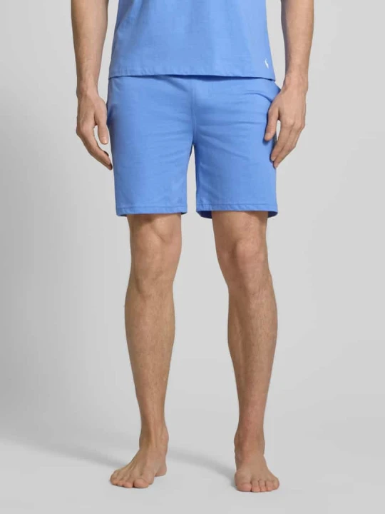 Zdjęcie produktu Szorty piżamowe z czystej bawełny o kroju slim fit model 'SHORT-SLEEP-BOTTOM' Polo Ralph Lauren Niebieski