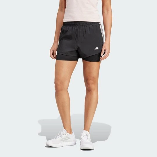 Zdjęcie produktu Szorty Pacer 3-Stripes Training Woven Adidas czarny