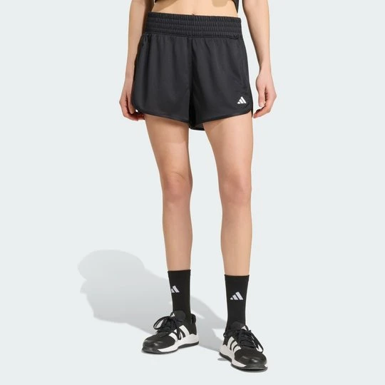 Zdjęcie produktu Szorty Pacer Essentials Knit High-Rise Adidas czarny