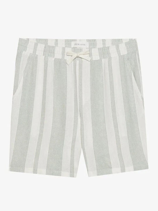Zdjęcie produktu Szorty Pier One By Zalando jasnozielony