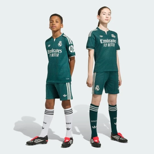 Zdjęcie produktu Szorty Real Madryt 26 / 27 Away Kids Adidas Aurora Ivy