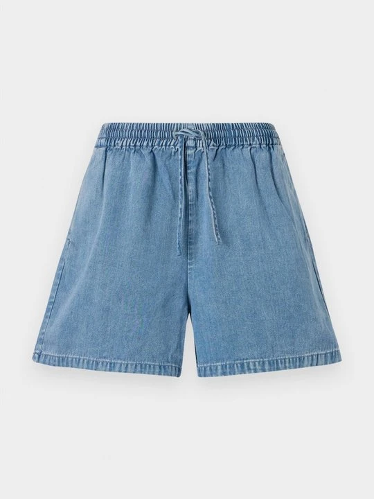 Zdjęcie produktu Szorty Samsøe Samsøe niebieski denim