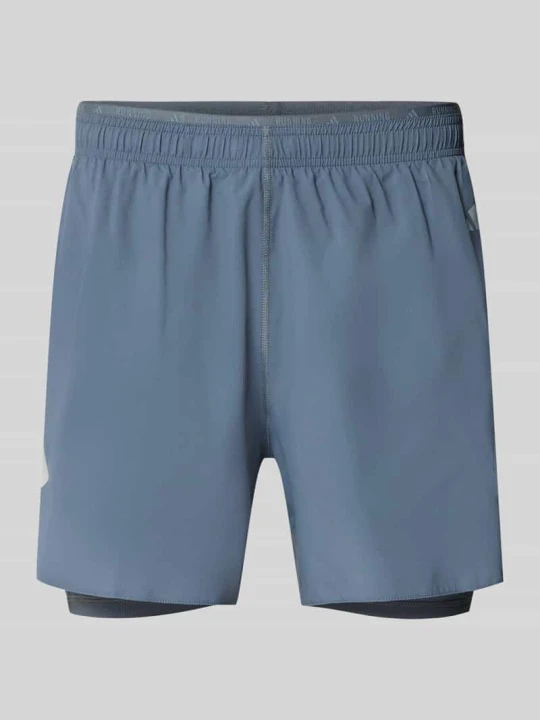 Zdjęcie produktu Szorty sportowe o kroju regular fit z nadrukiem z logo model 'ADI365/// 2i1 M' Adidas Antracytowy