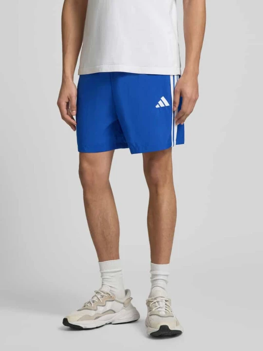 Zdjęcie produktu Szorty sportowe o kroju regular fit z tunelem Adidas Królewski niebieski