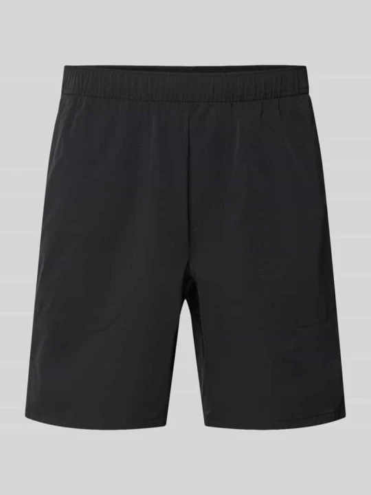 Zdjęcie produktu Szorty sportowe o kroju relaxed fit z elastycznym pasem Boss Czarny