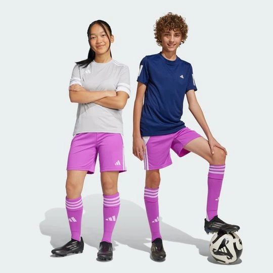 Zdjęcie produktu Szorty Tiro 24 Kids Adidas Purple Burst