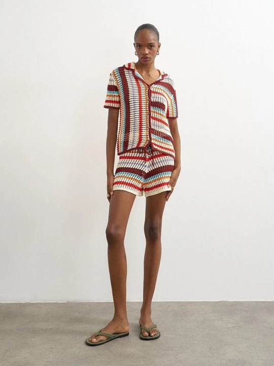 Zdjęcie produktu Szorty Topshop bordowy