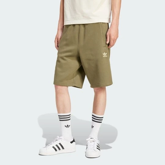 Zdjęcie produktu Szorty Trefoil Essentials Adidas Olive Strata