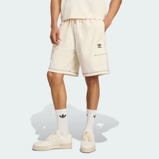 Zdjęcie produktu Szorty Trefoil Essentials Adidas Wonder White
