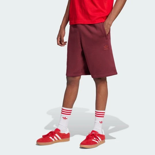 Zdjęcie produktu Szorty Trefoil Essentials Adidas Shadow Red