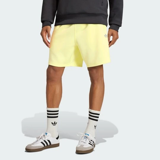 Zdjęcie produktu Szorty Trefoil Essentials Spacer Adidas Frozen Lemon