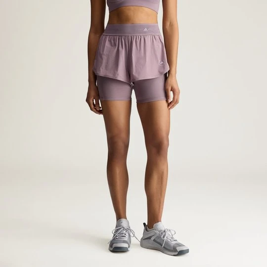 Zdjęcie produktu Szorty treningowe adidas by Stella McCartney 2w1 Legacy Purple
