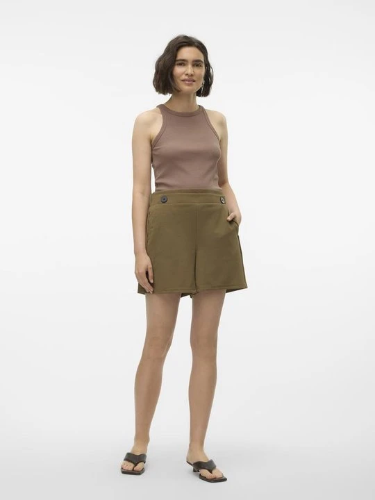 Zdjęcie produktu Szorty Vero Moda ciemnozielony