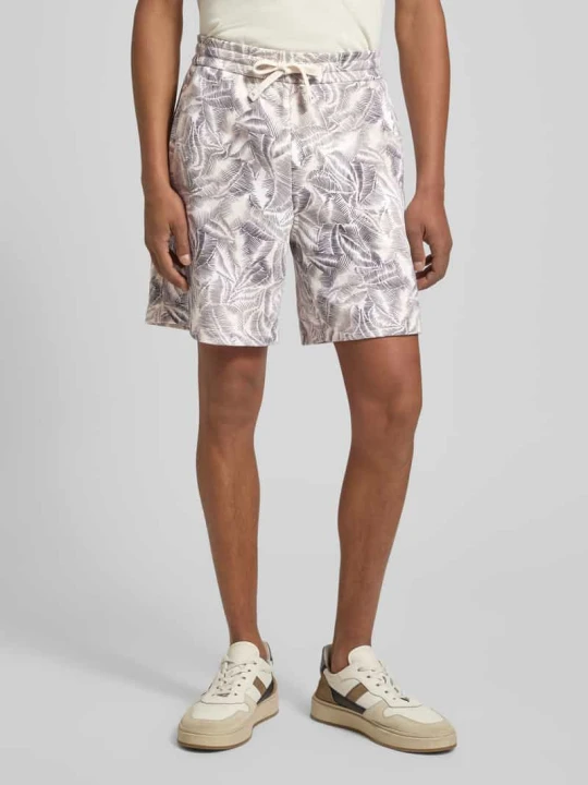 Zdjęcie produktu Szorty w całościowym wzorze Armani Exchange Beżowy
