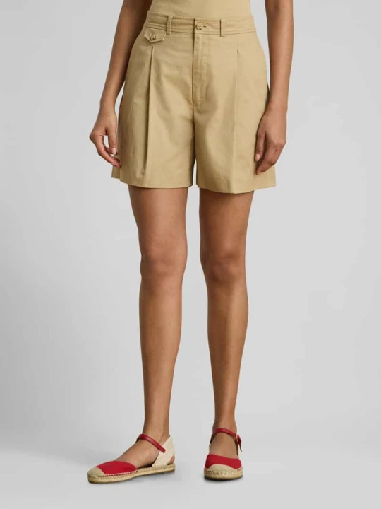 Zdjęcie produktu Szorty w kroju regular fit z czystej bawełny Lauren Ralph Lauren Średniobrązowy