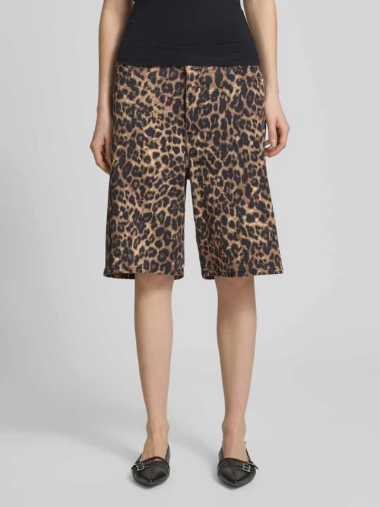 Zdjęcie produktu Szorty w stylu 5 kieszeni model 'SARAH KYOTO' JJXX Orzechowy